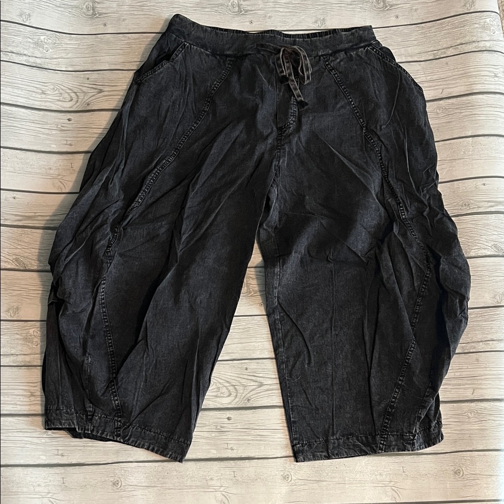 Oli & Hali Black Boot Cut/Flare Pants